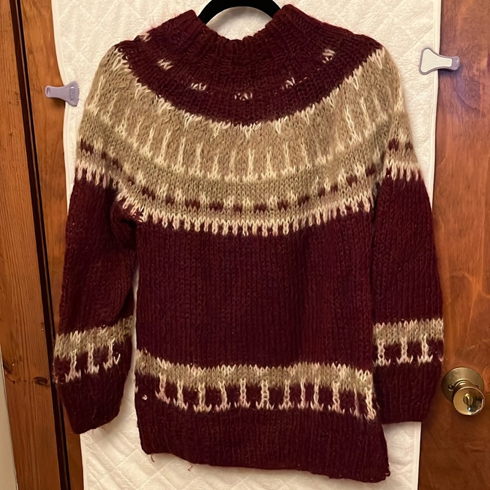 Vintage wool sweater